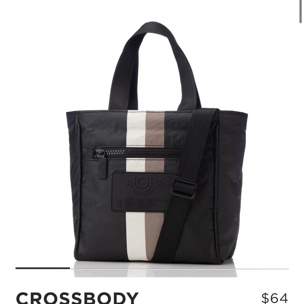 ALOHA Collection  Black and Brown Bag